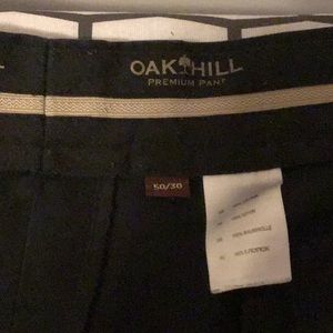 Oak Hill Men’s dress pants size 50/30 Black